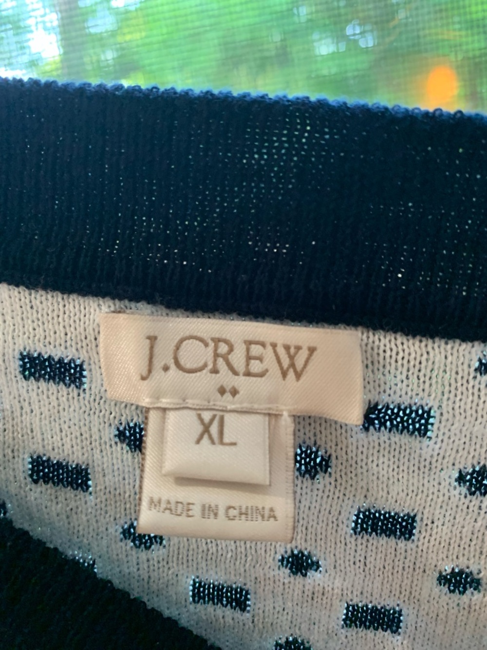 JCrew Cotton 3/4 Sweater - Picture 3 of 5